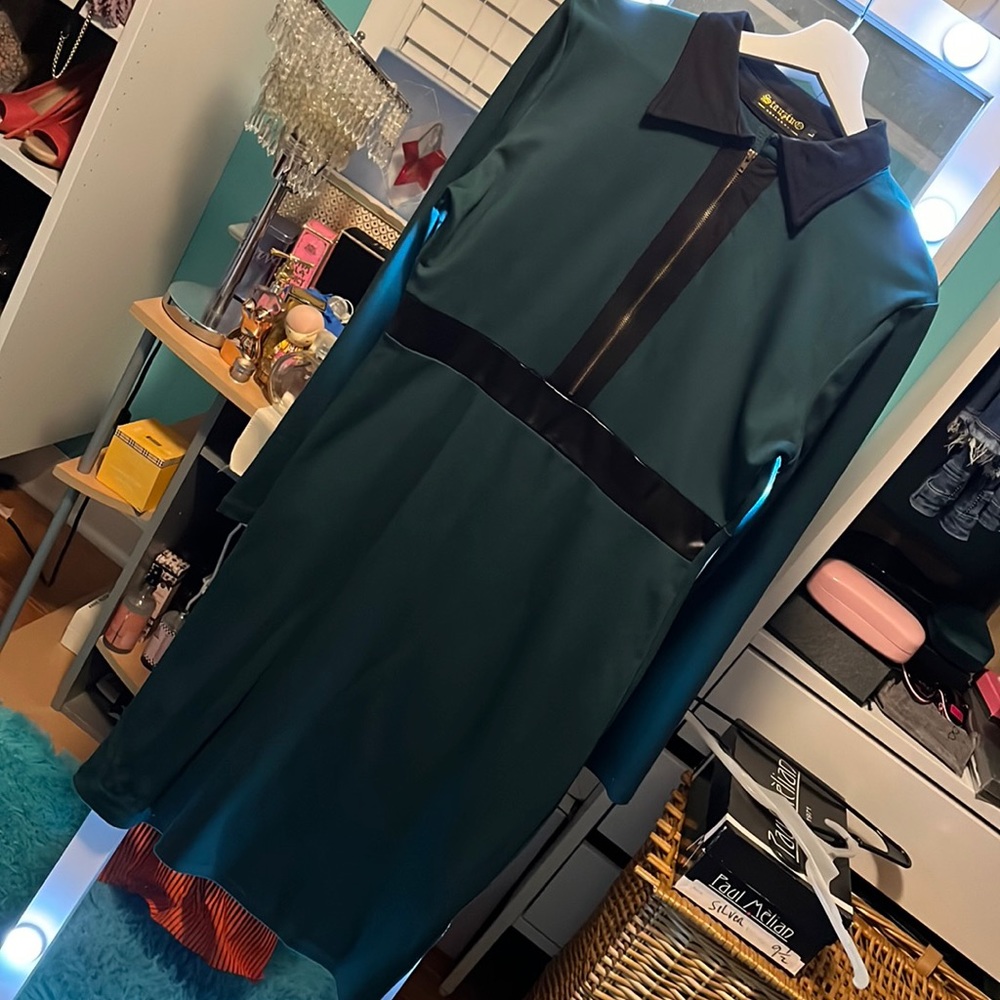 Green dress